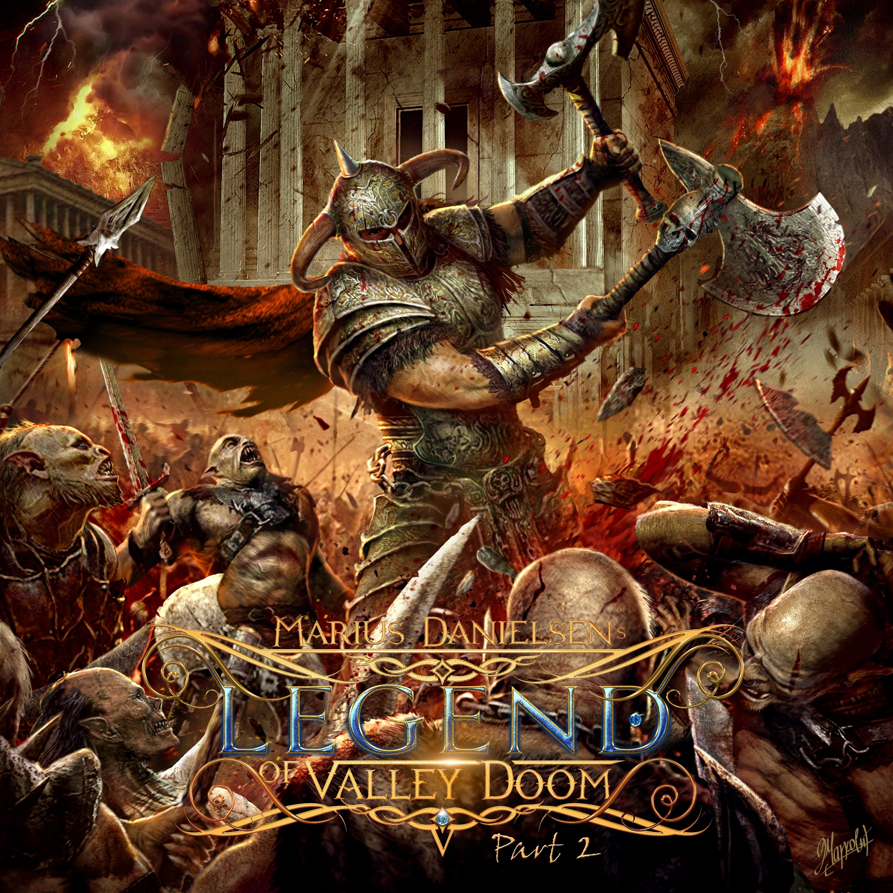 Marius Danielsen - "Legend of Valley Doom - Part 2" [CD - Bonus Track]