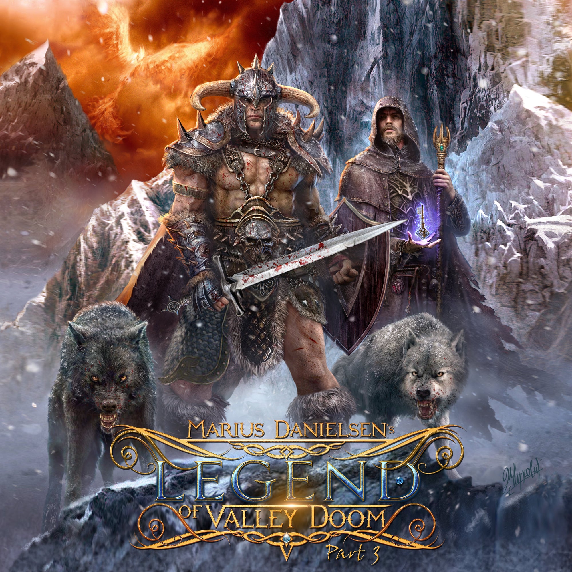 Marius Danielsen - "Legend of Valley Doom - Part 3" [CD]